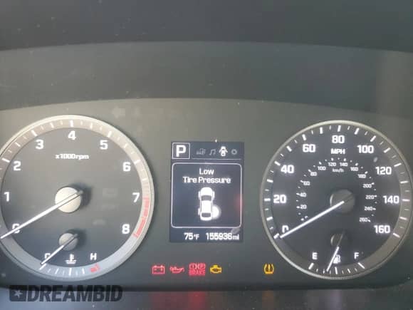 2015 Hyundai Sonata Sport z VIN 5NPE34AF4FH131645, wystawiony jako Copart lot #81292705 z przebiegiem 155 936 mil mil oraz Czysty tytuł • Clean title. Historia ofert i sprzedaży dostępna na DreamBid. Obrazek 9.