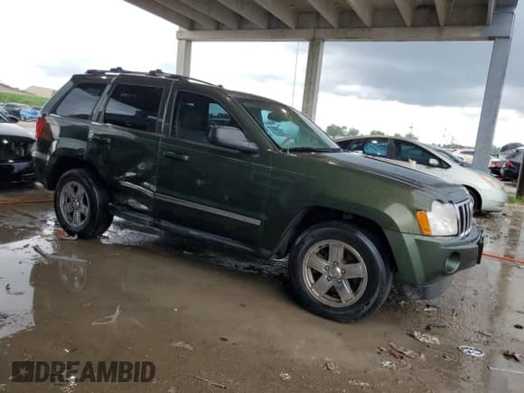 2006 Jeep Grand Cherokee Limited with VIN 1J8HS58N96C362645, listed as a Copart auction lot 71796665 with Not provided miles and Salvage title. Bid and sale history available at DreamBid. Image 4.