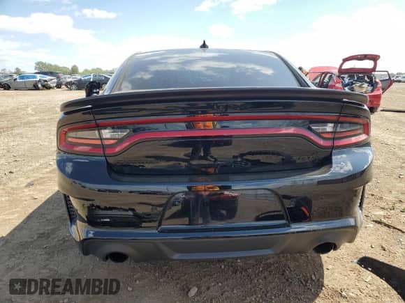 2023 Dodge Charger SRT Hellcat Redeye Widebody with VIN 2C3CDXL92PH520716, listed as a Copart auction lot 71207485 with 7,869 mi miles and Salvage title. Bid and sale history available at DreamBid. Image 6.