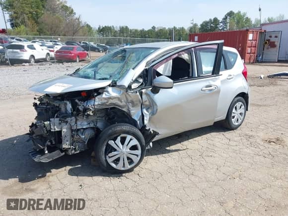 2019 Nissan Note SV with VIN 3N1CE2CP0KL356797, listed as a IAAI auction lot 41919597 with 85,048 mi miles and . Bid and sale history available at DreamBid. Image 2.