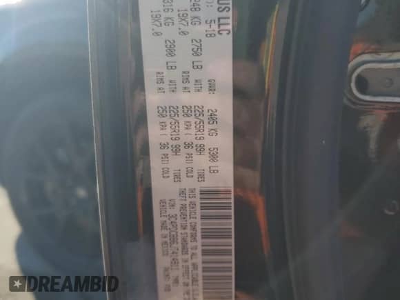 2018 Dodge Journey SXT with VIN 3C4PDCBB6JT414911, listed as a Copart auction lot 86247845 with 177,084 mi miles and Clean title. Bid and sale history available at DreamBid. Image 14.