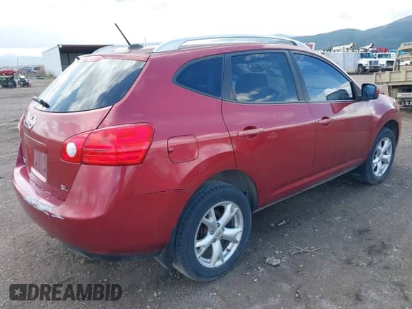 2008 Nissan Rogue S with VIN JN8AS58T08W023351, listed as a IAAI auction lot 42179105 with Not provided miles and . Bid and sale history available at DreamBid. Image 4.