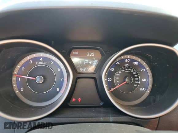 2015 Hyundai Elantra Limited с VIN KMHDH4AE0FU322209, выставлен на аукционе Copart как лот 90715755 с пробегом 94 876 миль миль и Чистый • Clean title. История ставок и продаж доступна на DreamBid. Изображение 9.