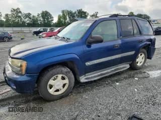 2003 Chevrolet TrailBlazer LT с VIN 1GNDS13SX32372413, выставлен на аукционе Copart как лот 70096635 с пробегом 343 877 миль миль и Списание • Salvage title. История ставок и продаж доступна на DreamBid. Изображение 1.