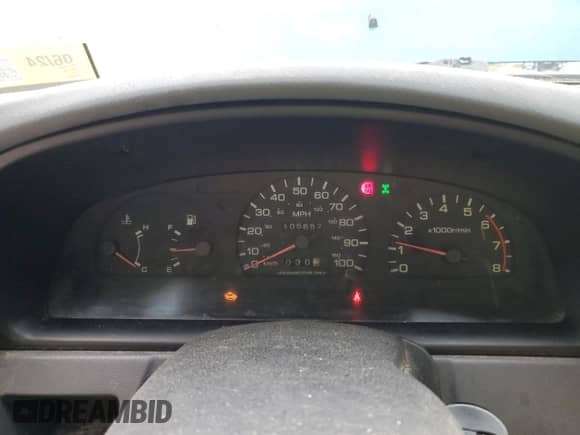 1997 Nissan Frontier XE z VIN 1N6SD16Y0VC329686, wystawiony jako Copart lot #73103584 z przebiegiem 105 657 mil mil oraz Szkoda całkowita • Salvage title. Historia ofert i sprzedaży dostępna na DreamBid. Obrazek 9.