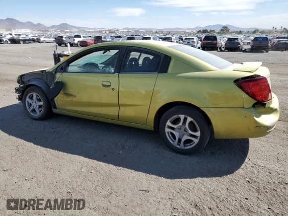2004 Saturn ION ION 3 with VIN 1G8AW12F94Z155099, listed as a Copart auction lot 50842735 with 102,972 mi miles and Salvage title. Bid and sale history available at DreamBid. Image 2.