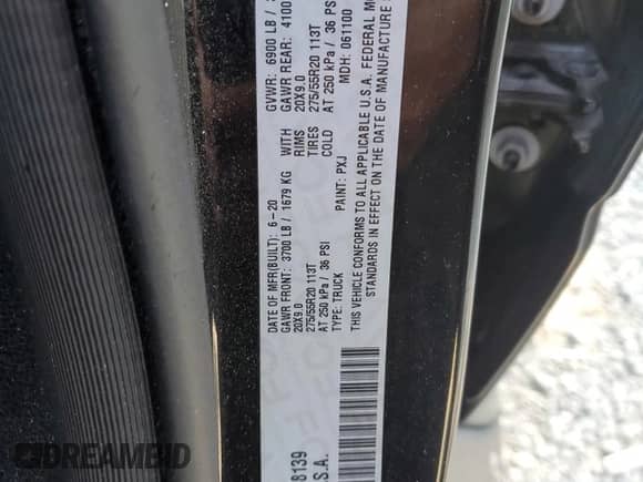 2020 Ram 1500 Big Horn z VIN 1C6RREFG2LN338139, wystawiony jako Copart lot #48244545 z przebiegiem 83 169 mil mil oraz Nie do naprawy • Non repairable. Historia ofert i sprzedaży dostępna na DreamBid. Obrazek 14.