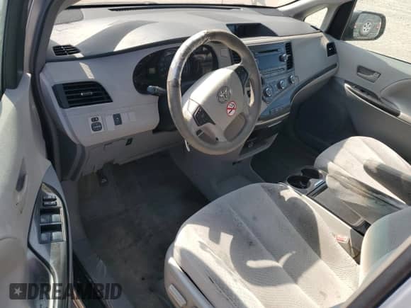 2012 Toyota Sienna LE with VIN 5TDKK3DC1CS276911, listed as a Copart auction lot 89585945 with 209,475 mi miles and Clean title. Bid and sale history available at DreamBid. Image 8.