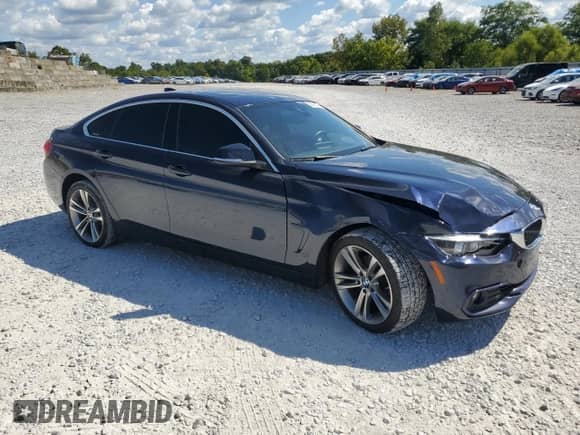 2019 BMW 4 Series 430i xDrive with VIN WBA4J3C56KBL05420, listed as a Copart auction lot 69865545 with 71,163 mi miles and Salvage title. Bid and sale history available at DreamBid. Image 4.
