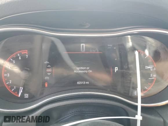 2017 Dodge Durango SXT with VIN 1C4RDJAG2HC619416, listed as a Copart auction lot 69737375 with 82,513 mi miles and Salvage title. Bid and sale history available at DreamBid. Image 9.