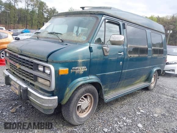 1995 Chevrolet Chevy Van with VIN 1GBEG25K0SF243254, listed as a IAAI auction lot 41915622 with 74,262 mi miles and . Bid and sale history available at DreamBid. Image 17.