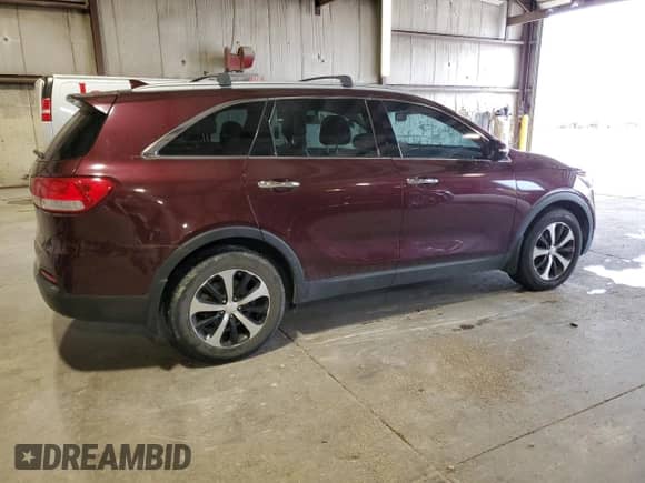 2016 Kia Sorento EX with VIN 5XYPH4A54GG132613, listed as a Copart auction lot 82518785 with 131,048 mi miles and Clean title. Bid and sale history available at DreamBid. Image 3.