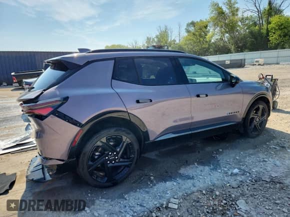 2024 Chevrolet Equinox EV RS с VIN 3GN7DSRP3RS286826, выставлен на аукционе Copart как лот 63309685 с пробегом 6 119 миль миль и Списание • Salvage title. История ставок и продаж доступна на DreamBid. Изображение 3.