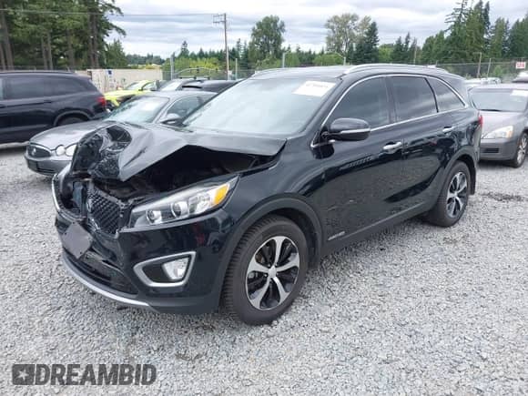 2016 Kia Sorento EX z VIN 5XYPHDA51GG111685, wystawiony jako IAAI lot #42701031 z przebiegiem 121 605 mil mil oraz . Historia ofert i sprzedaży dostępna na DreamBid. Obrazek 2.