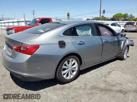 2024 Chevrolet Malibu LT with VIN 1G1ZD5ST1RF126614, listed as a Copart auction lot 69275795 with 50,177 mi miles and Salvage title. Bid and sale history available at DreamBid. Image 3.
