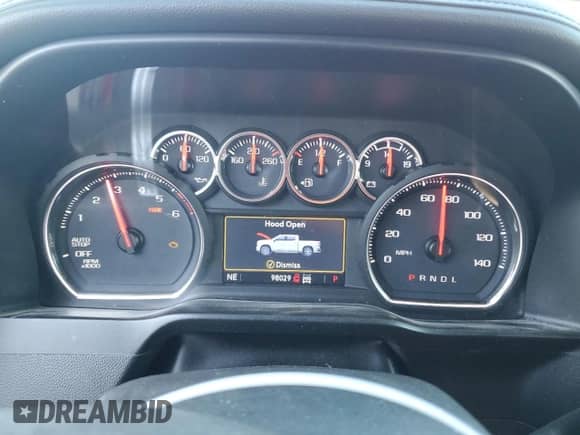 2020 Chevrolet Silverado 1500 LTZ с VIN 3GCUYGET2LG199252, выставлен на аукционе Copart как лот 83473134 с пробегом 98 029 миль миль и Списание • Salvage title. История ставок и продаж доступна на DreamBid. Изображение 9.