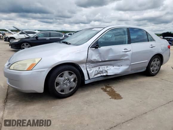 2005 Honda Accord LX z VIN 1HGCM66355A049428, wystawiony jako Copart lot #60703295 z przebiegiem 259 672 mil mil oraz Szkoda całkowita • Salvage title. Historia ofert i sprzedaży dostępna na DreamBid. Obrazek 1.