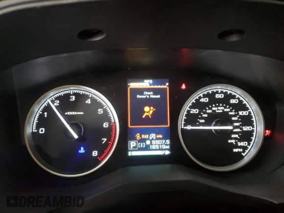 2024 Subaru Forester Limited z VIN JF2SKALC9RH461096, wystawiony jako Copart lot #82343545 z przebiegiem 15 819 mil mil oraz Szkoda całkowita • Salvage title. Historia ofert i sprzedaży dostępna na DreamBid. Obrazek 9.