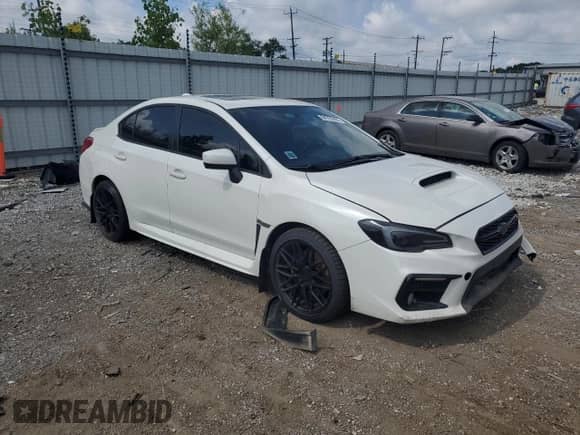 2020 Subaru WRX Premium with VIN JF1VA1C63L9822208, listed as a Copart auction lot 64765995 with 72,795 mi miles and Salvage title. Bid and sale history available at DreamBid. Image 4.
