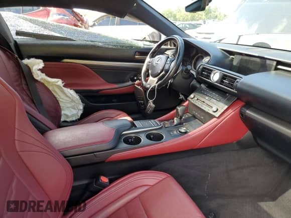 2017 Lexus RC 350 z VIN JTHHE5BC1H5017671, wystawiony jako Copart lot #52590415 z przebiegiem 139 121 mil mil oraz Szkoda całkowita • Salvage title. Historia ofert i sprzedaży dostępna na DreamBid. Obrazek 7.