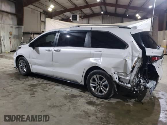 2023 Toyota Sienna Limited с VIN 5TDZSKFC2PS106455, выставлен на аукционе Copart как лот 47277365 с пробегом 78 403 миль миль и Списание • Salvage title. История ставок и продаж доступна на DreamBid. Изображение 2.