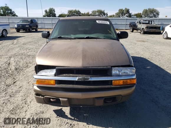 2004 Chevrolet Blazer LS with VIN 1GNDT13XX4K158824, listed as a Copart auction lot 66380055 with 80,675 mi miles and Salvage title. Bid and sale history available at DreamBid. Image 5.