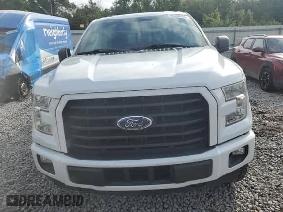 2017 Ford F-150 XLT with VIN 1FTEW1EG0HFB20650, listed as a Copart auction lot 85860585 with 147,027 mi miles and Salvage title. Bid and sale history available at DreamBid. Image 5.