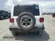 2021 Jeep Wrangler Unlimited Sahara High Altitude with VIN 1C4HJXEM7MW542073, listed as a Copart auction lot 62953774 with 28,921 mi miles and Salvage title. Bid and sale history available at DreamBid. Image 6.