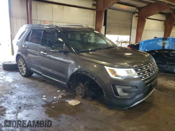 2017 Ford Explorer Limited z VIN 1FM5K8F86HGB82345, wystawiony jako Copart lot #84227085 z przebiegiem 166 864 mil mil oraz Czysty tytuł • Clean title. Historia ofert i sprzedaży dostępna na DreamBid. Obrazek 4.