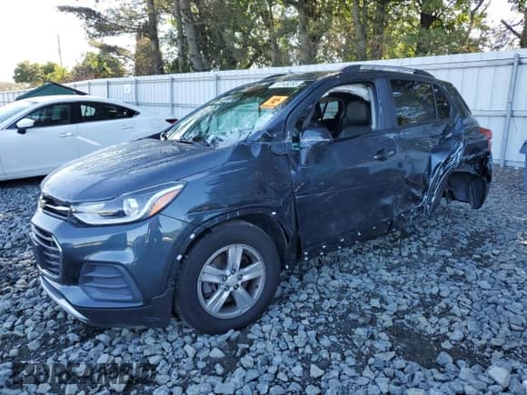 2021 Chevrolet Trax LT с VIN KL7CJLSM2MB376217, выставлен на аукционе Copart как лот 70145255 с пробегом 54 523 миль миль и Списание • Salvage title. История ставок и продаж доступна на DreamBid. Изображение 1.