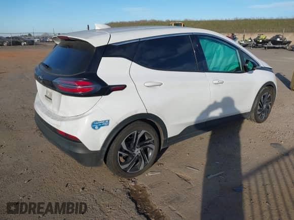 2022 Chevrolet Bolt EV 1LT с VIN 1G1FW6S06N4100590, выставлен на аукционе IAAI как лот 41338049 с пробегом 133 115 миль миль и . История ставок и продаж доступна на DreamBid. Изображение 4.