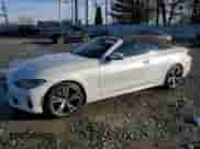 2022 BMW 4 Series 430i xDrive with VIN WBA43AT04NCH76244, listed as a Copart auction lot 85513744 with 40,669 mi miles and Salvage title. Bid and sale history available at DreamBid. Image 1.