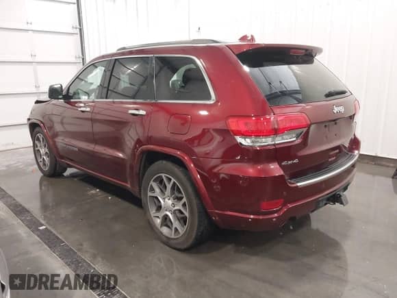 2019 Jeep Grand Cherokee High Altitude z VIN 1C4RJFCG2KC726704, wystawiony jako IAAI lot #42372795 z przebiegiem 88 248 mil mil oraz . Historia ofert i sprzedaży dostępna na DreamBid. Obrazek 3.