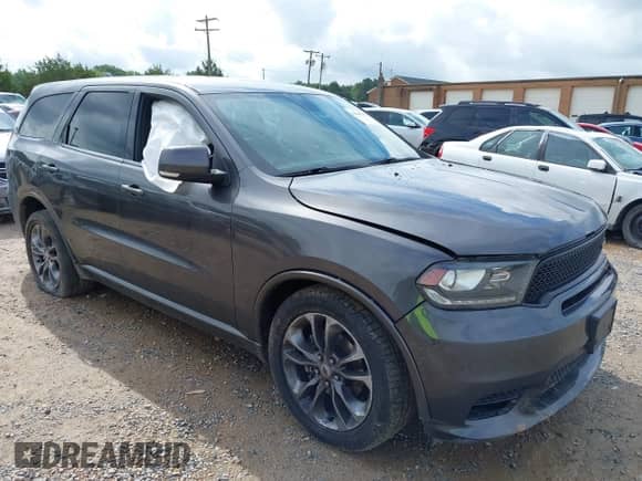 2019 Dodge Durango GT Plus with VIN 1C4RDJDG4KC770602, listed as a IAAI auction lot 42468742 with 132,610 mi miles and . Bid and sale history available at DreamBid. Image 1.