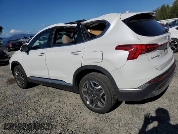 2022 Hyundai Santa Fe Limited с VIN 5NMS4DAL8NH393895, выставлен на аукционе Copart как лот 69767885 с пробегом 31 623 миль миль и Списание • Salvage title. История ставок и продаж доступна на DreamBid. Изображение 2.
