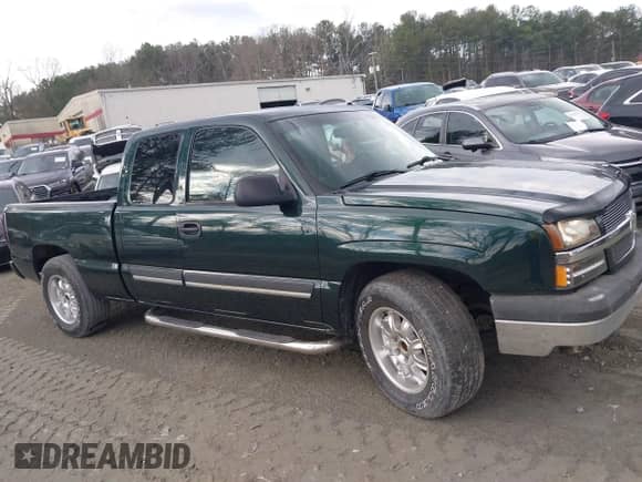 2003 Chevrolet Silverado 1500 LS with VIN 1GCEC19V23Z151813, listed as a IAAI auction lot 41803027 with 294,064 mi miles and . Bid and sale history available at DreamBid. Image 13.