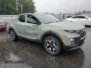 2023 Hyundai Santa Cruz Limited with VIN 5NTJEDAF7PH072652, listed as a Copart auction lot 71562924 with 7,867 mi miles and Salvage title. Bid and sale history available at DreamBid. Image 4.