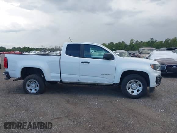 2021 Chevrolet Colorado 2WD Work Truck with VIN 1GCHSBEA1M1280750, listed as a IAAI auction lot 42539883 with 163,224 mi miles and . Bid and sale history available at DreamBid. Image 13.