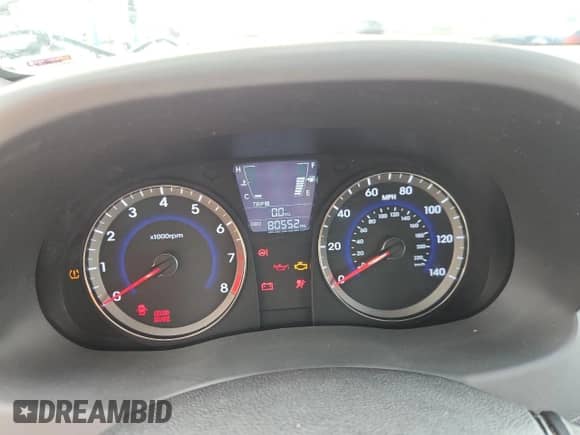 2014 Hyundai Accent SE с VIN KMHCU5AE9EU174959, выставлен на аукционе Copart как лот 80008695 с пробегом 80 552 миль миль и Списание • Salvage title. История ставок и продаж доступна на DreamBid. Изображение 9.