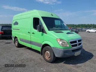 2008 Dodge Sprinter with VIN WD0PE745585334450, listed as a IAAI auction lot 42850230 with 200,401 mi miles and . Bid and sale history available at DreamBid. Image 1.