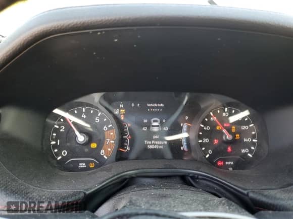 2022 Jeep Compass Trailhawk с VIN 3C4NJDDB7NT159016, выставлен на аукционе Copart как лот 71460525 с пробегом 58 049 миль миль и На запчасти • Non repairable. История ставок и продаж доступна на DreamBid. Изображение 9.