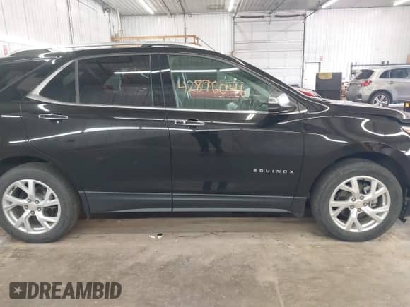 2020 Chevrolet Equinox Premier with VIN 2GNAXXEV3L6223083, listed as a IAAI auction lot 42876046 with 112,543 mi miles and . Bid and sale history available at DreamBid. Image 14.
