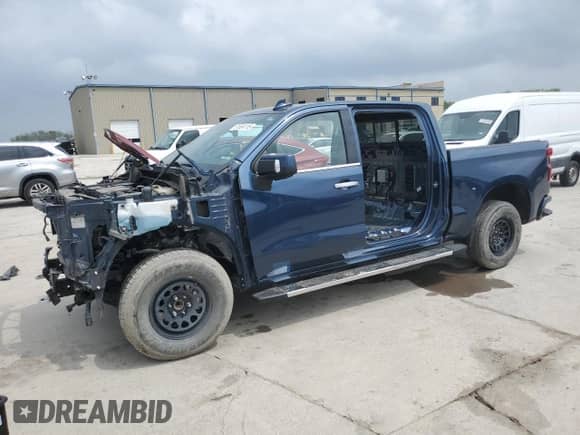 2019 Chevrolet Silverado 1500 with VIN 1GCPWFEDXKZ161658, listed as a Copart auction lot 51534115 with Not provided miles and Salvage title. Bid and sale history available at DreamBid. Image 1.