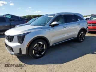 2025 Kia Sorento EX with VIN KNDRHDJG9S5335153, listed as a Copart auction lot 69948225 with 14,587 mi miles and Salvage title. Bid and sale history available at DreamBid. Image 1.