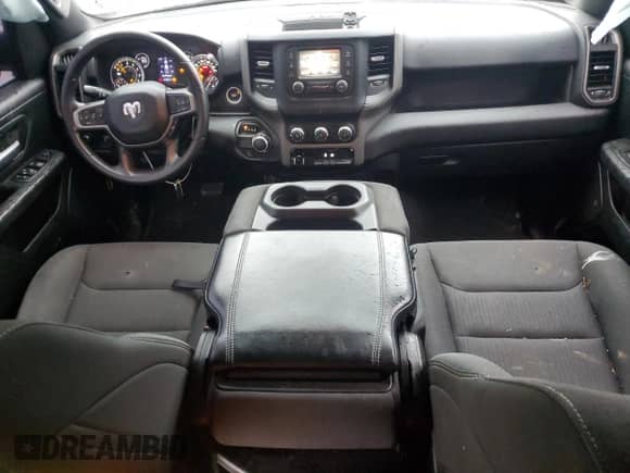 2022 Ram 1500 Tradesman with VIN 1C6RREGG6NN241284, listed as a Copart auction lot 56683395 with 121,820 mi miles and Salvage title. Bid and sale history available at DreamBid. Image 8.