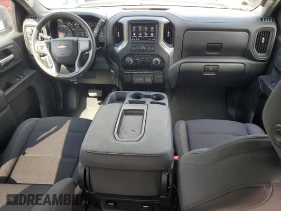 2022 Chevrolet Silverado 1500 Custom with VIN 3GCPDBEK6NG531344, listed as a Copart auction lot 82001335 with 64,129 mi miles and Salvage title. Bid and sale history available at DreamBid. Image 8.