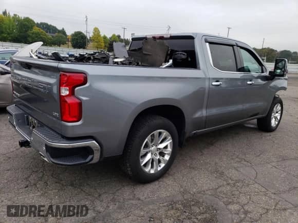 2020 Chevrolet Silverado 1500 LTZ с VIN 3GCUYGET8LG295144, выставлен на аукционе Copart как лот 74630394 с пробегом 43 125 миль миль и Списание • Salvage title. История ставок и продаж доступна на DreamBid. Изображение 3.