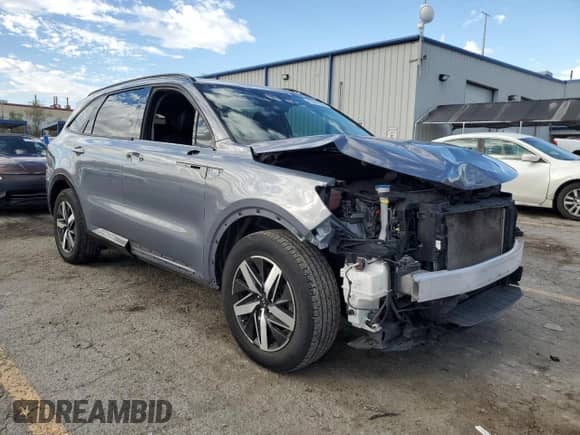 2021 Kia Sorento S with VIN 5XYRL4LC5MG062067, listed as a Copart auction lot 85001055 with 86,083 mi miles and Salvage title. Bid and sale history available at DreamBid. Image 4.