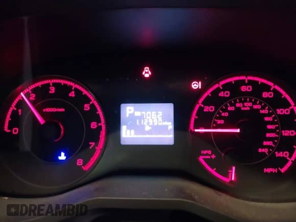 2019 Subaru Impreza with VIN 4S3GKAA61K3603509, listed as a IAAI auction lot 42652135 with 112,990 mi miles and . Bid and sale history available at DreamBid. Image 7.