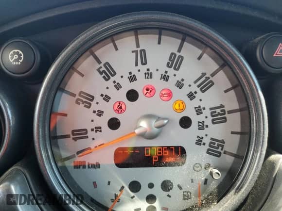 2006 MINI Hardtop S with VIN WMWRE33586TJ37385, listed as a Copart auction lot 67606184 with 78,671 mi miles and Salvage title. Bid and sale history available at DreamBid. Image 9.